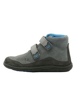 lamino Skórzane buty w kolorze szarym do chodzenia na boso ze sklepu Limango Polska w kategorii Buty zimowe dziecięce - zdjęcie 185792463
