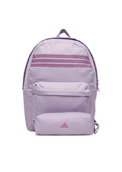 adidas Plecak Classic 3-Stripes Horizontal JZ3322 Fioletowy ze sklepu MODIVO w kategorii Plecaki dla dzieci - zdjęcie 185792821