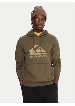 Quiksilver Bluza Comp Logo EQYFT05053 Zielony Regular Fit ze sklepu MODIVO w kategorii Bluzy męskie - zdjęcie 185792912