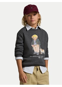 Polo Ralph Lauren Bluza 323979490001 Szary Regular Fit ze sklepu MODIVO w kategorii Bluzy chłopięce - zdjęcie 185792932