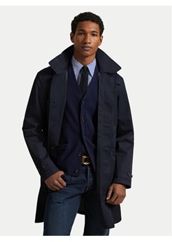 Polo Ralph Lauren Płaszcz przejściowy 710914247002 Granatowy Regular Fit ze sklepu MODIVO w kategorii Płaszcze męskie - zdjęcie 185793041