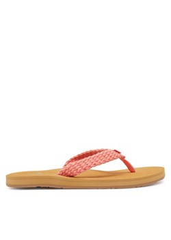 Roxy Japonki ARJL101166 Koralowy ze sklepu MODIVO w kategorii Klapki damskie - zdjęcie 185793090