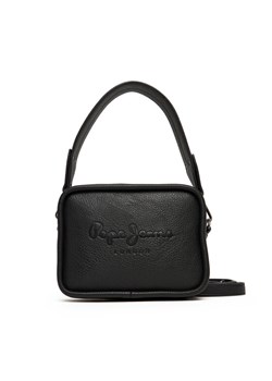 Pepe Jeans Torebka Bassy Code PL0300004 Czarny ze sklepu MODIVO w kategorii Listonoszki - zdjęcie 185793094