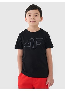 4F Koszulka w kolorze czarnym ze sklepu Limango Polska w kategorii T-shirty chłopięce - zdjęcie 185794630