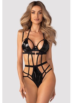 Body sexy Obsessive Keira Lise teddy czarny ze sklepu kontri.pl w kategorii Body damskie - zdjęcie 185795182