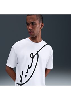 Męski T-shirt do koszykówki Dri-FIT Kobe - Biel ze sklepu Nike poland w kategorii T-shirty męskie - zdjęcie 185795652