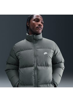 Męska kurtka puchowa Therma-FIT Nike Sportswear Club - Szary ze sklepu Nike poland w kategorii Kurtki męskie - zdjęcie 185795752