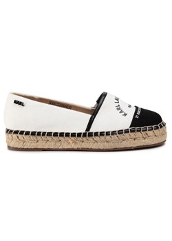 Espadryle KARL LAGERFELD KL80108 Biały ze sklepu eobuwie.pl w kategorii Espadryle damskie - zdjęcie 185796240