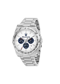 Zegarek Maserati Velocitá Chrono R8873652007 Srebrny ze sklepu eobuwie.pl w kategorii Zegarki - zdjęcie 185796274