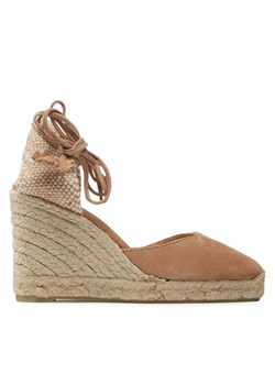 Espadryle Castañer Carina/8/007 021740-2008 Beżowy ze sklepu eobuwie.pl w kategorii Espadryle damskie - zdjęcie 185796293