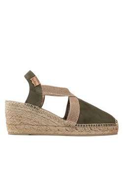 Espadryle Toni Pons Tona Zielony ze sklepu eobuwie.pl w kategorii Espadryle damskie - zdjęcie 185796300