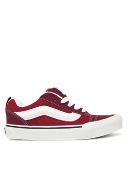 Tenisówki Vans Knu Skool VN000D22BRD1 Bordowy ze sklepu eobuwie.pl w kategorii Trampki damskie - zdjęcie 185796404