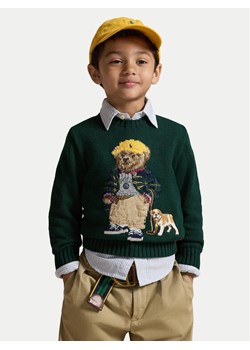 Polo Ralph Lauren Sweter 322978393001 Zielony Regular Fit ze sklepu MODIVO w kategorii Swetry chłopięce - zdjęcie 185797150