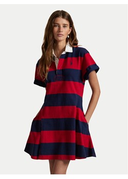 Polo Ralph Lauren Sukienka codzienna 211971761001 Czerwony Regular Fit ze sklepu MODIVO w kategorii Sukienki - zdjęcie 185797153