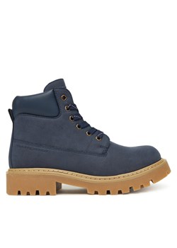 Tommy Hilfiger Trapery T3X5-34125-1269 D Granatowy - id: 0000305518361 - marki Tommy Hilfiger - 185797173 Tommy Hilfiger Trapery T3X5-34125-1269 D Granatowy ze sklepu MODIVO w kategorii Buty trekkingowe dziecięce - zdjęcie 185797173