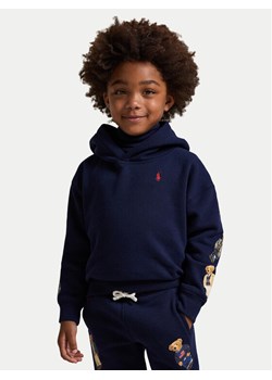 Polo Ralph Lauren Bluza 312979043001 Granatowy Regular Fit ze sklepu MODIVO w kategorii Bluzy dziewczęce - zdjęcie 185797222