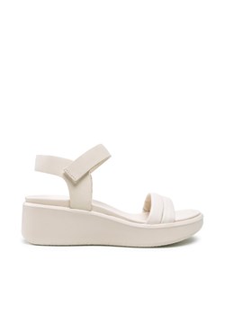 ECCO Sandały Flowt Wedge Lx W 27330359113 Beżowy ze sklepu MODIVO w kategorii Sandały damskie - zdjęcie 185797224