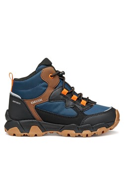 Geox Trekkingi J Magnetar B Abx J463ZC 050FU C0948 S Granatowy ze sklepu MODIVO w kategorii Buty trekkingowe dziecięce - zdjęcie 185797330