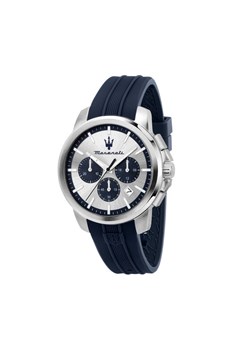 Maserati Zegarek Successo Chronograph R8871621042 Srebrny ze sklepu MODIVO w kategorii Zegarki - zdjęcie 185797381