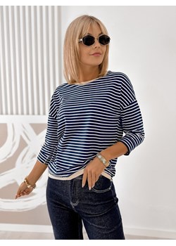 bluzka fanny granatowa one size ze sklepu UBRA w kategorii Bluzki damskie - zdjęcie 185798631