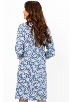 Damska koszula nocna Bisali, Kolor niebieski-wzór, Rozmiar M, Italian Fashion - id: 215157 - marki Italian Fashion - 185799083 Damska koszula nocna Bisali, Kolor niebieski-wzór, Rozmiar M, Italian Fashion ze sklepu Intymna w kategorii Koszule nocne - zdjęcie 185799083