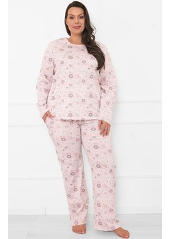 Bawełniana piżama damska Satui, Kolor jasnoróżowy-wzór, Rozmiar S, Italian Fashion - id: 215289 - marki Italian Fashion - 185799171 Bawełniana piżama damska Satui, Kolor jasnoróżowy-wzór, Rozmiar S, Italian Fashion ze sklepu Intymna w kategorii Piżamy damskie - zdjęcie 185799171