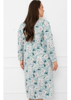 Damska koszula nocna z długim rękawem Sekwoja, Kolor miętowy-wzór, Rozmiar M, Italian Fashion - id: 215235 - marki Italian Fashion - 185799180 Damska koszula nocna z długim rękawem Sekwoja, Kolor miętowy-wzór, Rozmiar M, Italian Fashion ze sklepu Intymna w kategorii Koszule nocne - zdjęcie 185799180