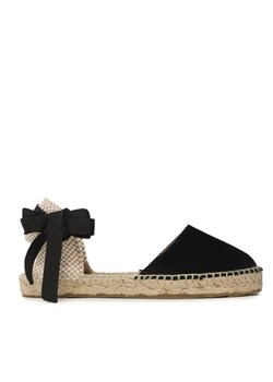 Manebi Espadryle Valencia Espadrilles K 1.0 P0 Czarny ze sklepu MODIVO w kategorii Espadryle damskie - zdjęcie 185800903