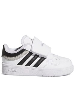 Buty dziecięce adidas Hoops 4.0 JI3486 - białe ze sklepu streetstyle24.pl w kategorii Buty sportowe dziecięce - zdjęcie 185801624