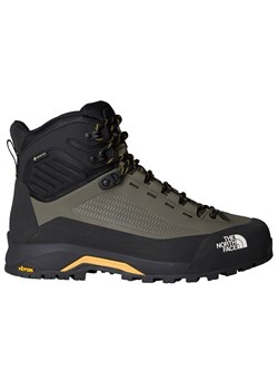 Buty męskie The North Face Verto Gore-Tex Mid 0A83NB3F91 - zielono-czarne ze sklepu streetstyle24.pl w kategorii Buty trekkingowe męskie - zdjęcie 185801630