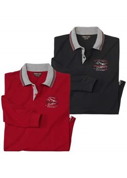 Zestaw 2 bawełnianych polo Highlands ze sklepu Atlas For Men w kategorii T-shirty męskie - zdjęcie 185801890