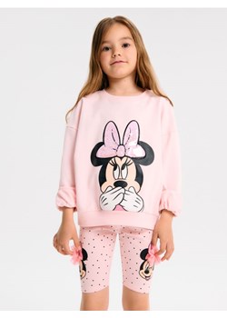 Sinsay - Krótkie legginsy z ozdobnym tiulem Minnie Mouse - różowy - id: 367DU-03X - marki Sinsay - 185804082 Sinsay - Krótkie legginsy z ozdobnym tiulem Minnie Mouse - różowy ze sklepu Sinsay w kategorii Spodenki dziewczęce - zdjęcie 185804082