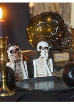 Sinsay - Dekoracja halloweenowa w kształcie szkieletu - biały ze sklepu Sinsay w kategorii Dom - zdjęcie 185804132
