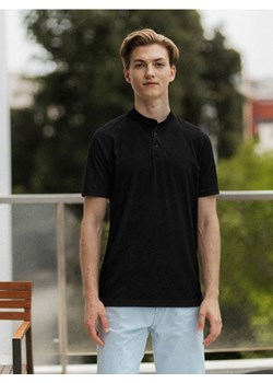 Sinsay - Koszulka henley - czarny ze sklepu Sinsay w kategorii T-shirty męskie - zdjęcie 185804141