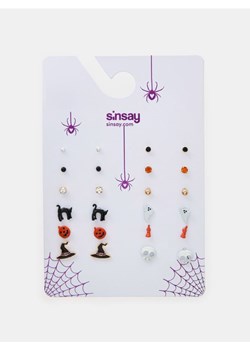 Sinsay - Kolczyki 12 pack - wielobarwny ze sklepu Sinsay w kategorii Kolczyki - zdjęcie 185804161
