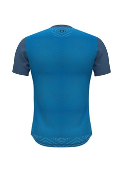 Męska koszulka piłkarska Under Armour UA M Challenger Pro SS - niebieska ze sklepu Sportstylestory.com w kategorii T-shirty męskie - zdjęcie 185805960