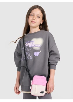 Dziecięca saszetka na ramię 4F 4FJRAW25APOUU100 - różowa ze sklepu Sportstylestory.com w kategorii Torby i walizki dziecięce - zdjęcie 185806052