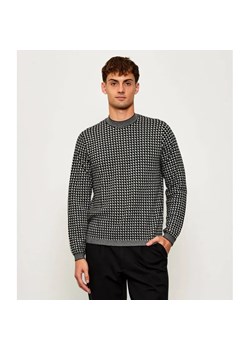Emporio Armani Wełniany sweter | Regular Fit ze sklepu Gomez Fashion Store w kategorii Swetry męskie - zdjęcie 185806240
