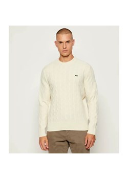 Lacoste Wełniany sweter | Classic fit ze sklepu Gomez Fashion Store w kategorii Swetry męskie - zdjęcie 185806303