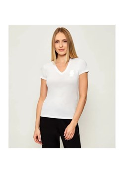 Armani Exchange T-shirt | Slim Fit ze sklepu Gomez Fashion Store w kategorii Bluzki damskie - zdjęcie 185806343