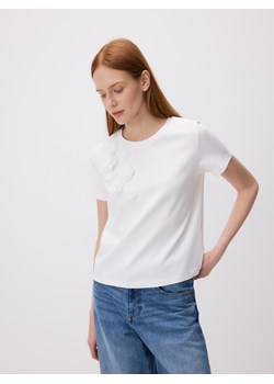 Reserved - T-shirt oversize z aplikacjami - wielobarwny ze sklepu Reserved w kategorii Bluzki damskie - zdjęcie 185808961