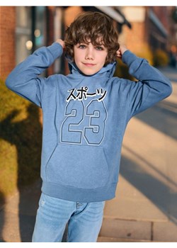 Sinsay - Bluza z kapturem - mid blue ze sklepu Sinsay w kategorii Bluzy chłopięce - zdjęcie 185811631