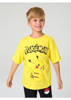 Sinsay - Koszulka z nadrukiem Pokemon - żółty ze sklepu Sinsay w kategorii T-shirty chłopięce - zdjęcie 185811810