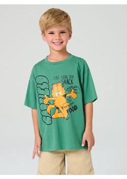 Sinsay - Koszulka Garfield - zielony ze sklepu Sinsay w kategorii T-shirty chłopięce - zdjęcie 185811814