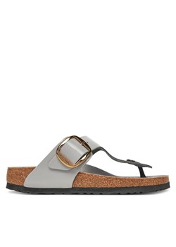 Japonki Birkenstock Gizeh Big Buckle Hex 1029507 Szary ze sklepu eobuwie.pl w kategorii Klapki damskie - zdjęcie 185813102