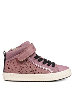 Sneakersy Geox J Kalispera J744GI 0DHHH C8049 D Różowy ze sklepu eobuwie.pl w kategorii Buty sportowe dziecięce - zdjęcie 185813150