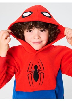 Sinsay - Bluza z kapturem i haftowanym printem Spider-Man - czerwony ze sklepu Sinsay w kategorii Bluzy chłopięce - zdjęcie 185815400