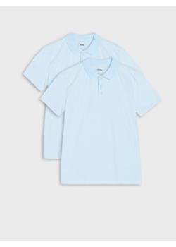 Sinsay - Koszulki polo 2 pack - błękitny ze sklepu Sinsay w kategorii T-shirty chłopięce - zdjęcie 185815453