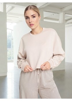 Sinsay - Bluza z dekoracyjnymi lampasami soft touch - beżowy ze sklepu Sinsay w kategorii Bluzy damskie - zdjęcie 185815523