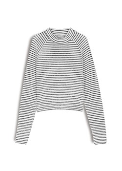 GATE Puszysty sweter w paski 34 ze sklepu gateshop w kategorii Swetry damskie - zdjęcie 185815751